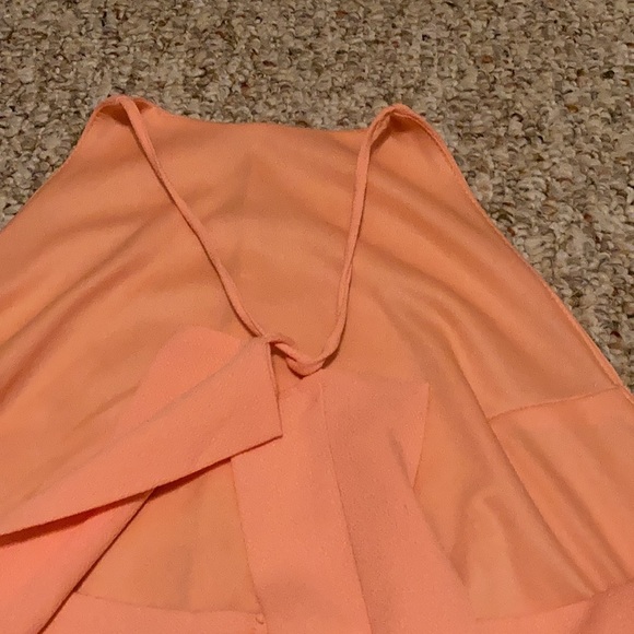 Like new Peach love California peach pink romper - Picture 9 of 13